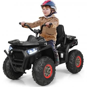 Quad Elettrico per Bambini con Luci LED e Funzione USB