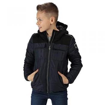Regatta Pasco Kinder‑Jacke mit reflektierendem Muster – Gestepptes Navy