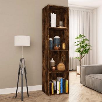 Móvel para Televisão VidaXL com Design em Carvalho Fumado 36x30x143