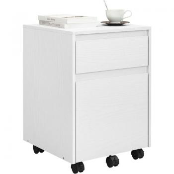 Portadocumenti Ufficio WOLTU 2 Cassetti in Bianco