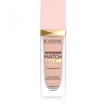 Eveline Wonder Match Lumi fond de teint SPF 20 teinte 10 Vanille Warm 30 ml