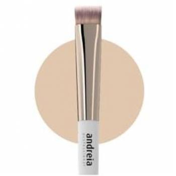Pincel Plano 404 Andreia con Cerdas Sintéticas Ultra‑Resistentes