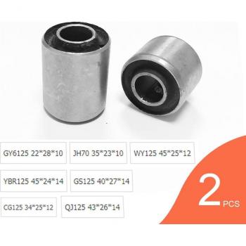 2pcs Moped Engine Mount Bushing for JH70 WY125 YBR125