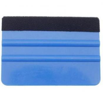 Car Cleaning Squeegee with Felt Edge for Bubble Removal