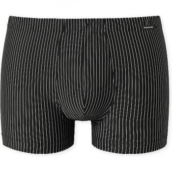 SCHIESSER Shorts schwarz gestreift