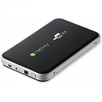 Techly Case Esterno HDD SATA 2.5 USB 3.0 Nero