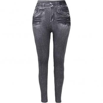 Leggings Thermiques Femme Faux Jeans