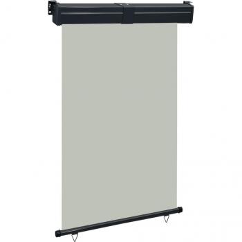 Toile d’ombre latérale 125 × 250 cm, couleur gris