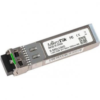 MikroTik SFP LX Modul: S-55DLC80D Hochleistungs-Transceiver