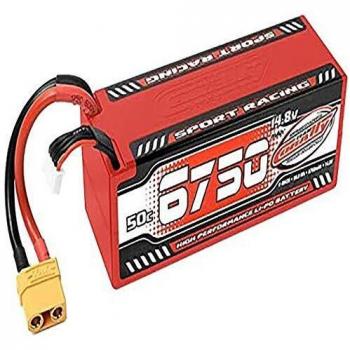 Team Corally 6750mAh 50C Lipo 14.8V met XT90 Stekker