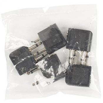 Goobay Adaptador de Auriculares para Avión 2x Jack 3.5mm