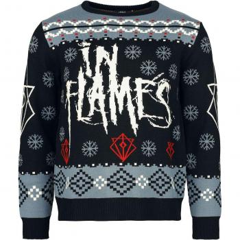 In Flames Holiday Knit Sweater 2024