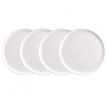 BUTLERS NATIVE Teller Set 4x Dinnerteller Ø27cm, spülmaschinenfest