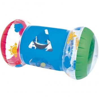 Andador Hinchable para Niños con Pelotas Multicolores 64x33x33cm