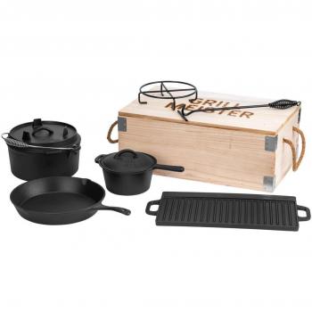 GRILLFREUND Dutch Oven Set, 7-teilig
