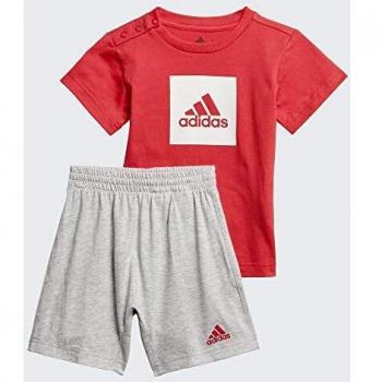 Conjunto adidas I Logo Sum, chándal unisex para bebé, 9-12 meses