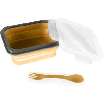 Zopa Silikon Lunchbox Klein 15x7,5 cm Senfgelb