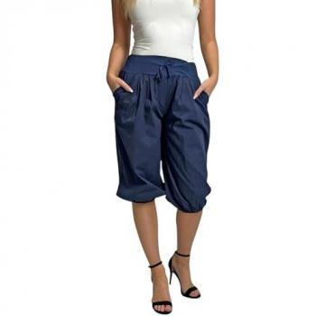 Mississhop Damen Caprihose in Baumwollqualität