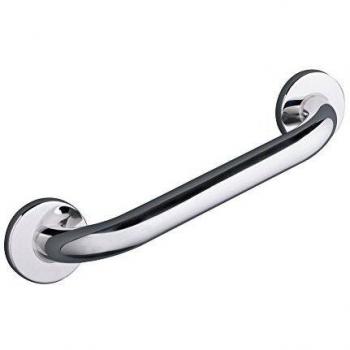 Support d’appui en acier inoxydable brillant – 30 cm