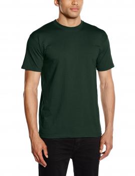 Fruit of the Loom Men’s Super Premium Short Sleeve T-Shirt, Bottle Green XL UK