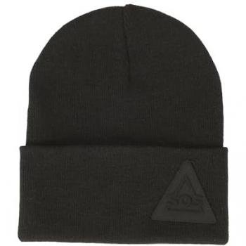 Beanie SOS Caucasus, unisex, schwarz, 50% Polyester, 50% Polyacryl, casual Look