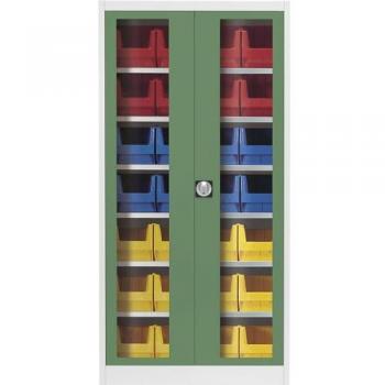 MAUSER Double Door Organizer with 28 Storage Bins