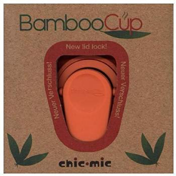 BambooCup Ersatzdeckel – Orange Variante