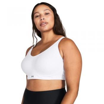 Infinity 2.0 Low Support Sports Top – Under Armour, White/Black, M Female
