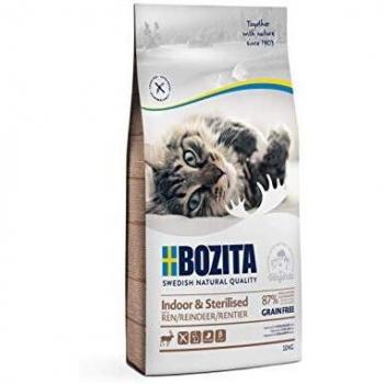 Bozita Indoor & Sterilised Grain free mit Rentier 10kg