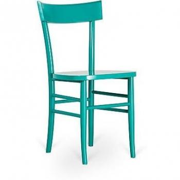 Sedia Brera Legno Turchese 2 Unità Stones