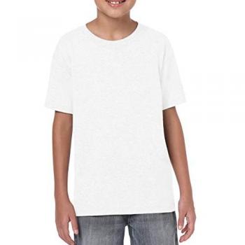 Soft Style Gildan 64000B Youth T-Shirt – White