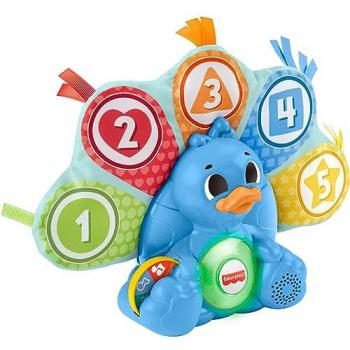 Fisher-Price® Lernspielzeug BlinkiLinkis, Pfau mit Farben