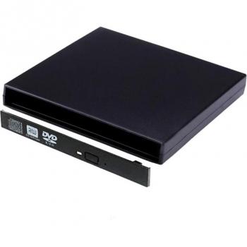 USB 2.0 External Case for 9.0/9.5/12.7mm Blu-ray/DVD/CD Drives