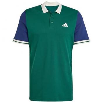 Green Heritage Polo for Men – Adidas, Size L