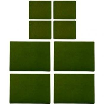 Sage Sophisticated Leather Trays