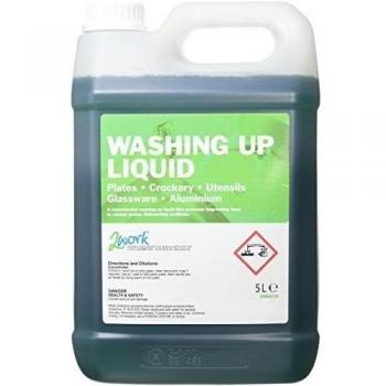 Work Washing Up Liquid Lemon 5 Litre
