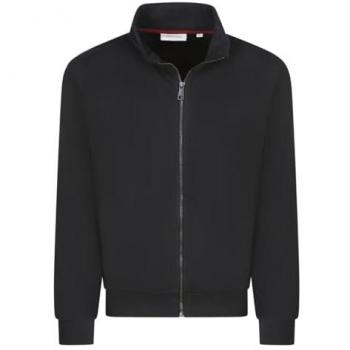 MUSTANG Herren Mode-Dillon Sweatshirt – Schwarz – Standard Passform