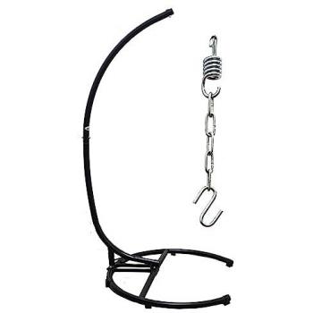 Supporto per Poltrona a Dondolo Esterno 210 cm – Capacità 150 Kg, Colore Schwarz