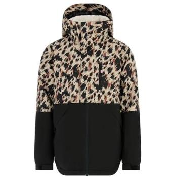 Protest Veste de Ski Enfant – Version Prtleopart – Beige Bambou 160 cm