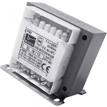 Block EL 18/12 18VA Transformer