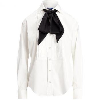 Ralph Lauren Polo Damenhemd Weiß Größe 40