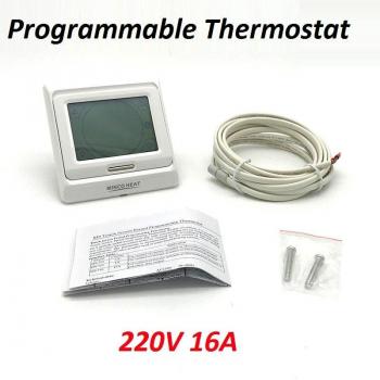 Programmable LCD Thermostat with Touch Screen