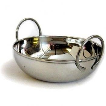 Gourmet Series 18cm Stainless Steel Balti Serving Dish