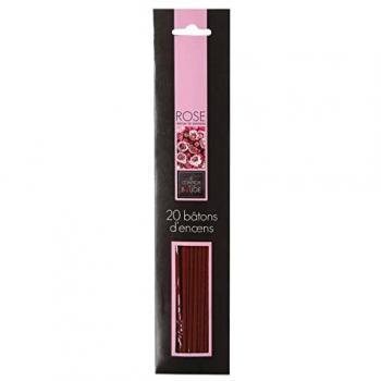 Sérénité Rose – Collection de 20 Bâtons d'Encens 25 cm