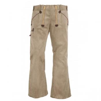 FHB Alfons Naverbyxor i Manchestertyg Beige