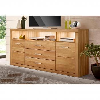 Sideboard Eichefarben Ribe, 180 cm
