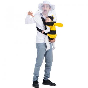 Ropa de Trabajo Apícola: Disfraz Hombre + Niño con Cubremochila