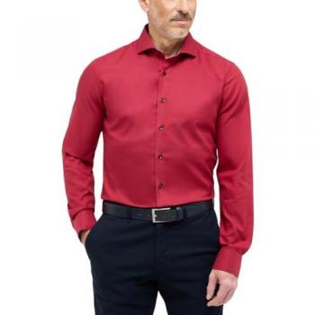 Eterna Mode GmbH Slim‑Fit‑Hemdenrot – Herren 43, schmal
