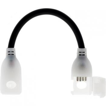 Conector de Luz LED 2Pin 4Pin para 220V 110V con Clip de Fijación y Esquina
