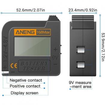 168Max Multi-Voltage Battery Capacity Tester